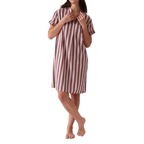 Wallace Cotton Tula Yarn Dyed Nightshirt